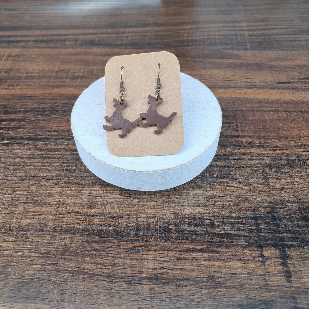Dog Earrings
